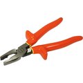 Gray Tools 9" Lineman's Combination Pliers, With Cutter, 1000V Insulated B218B-I
